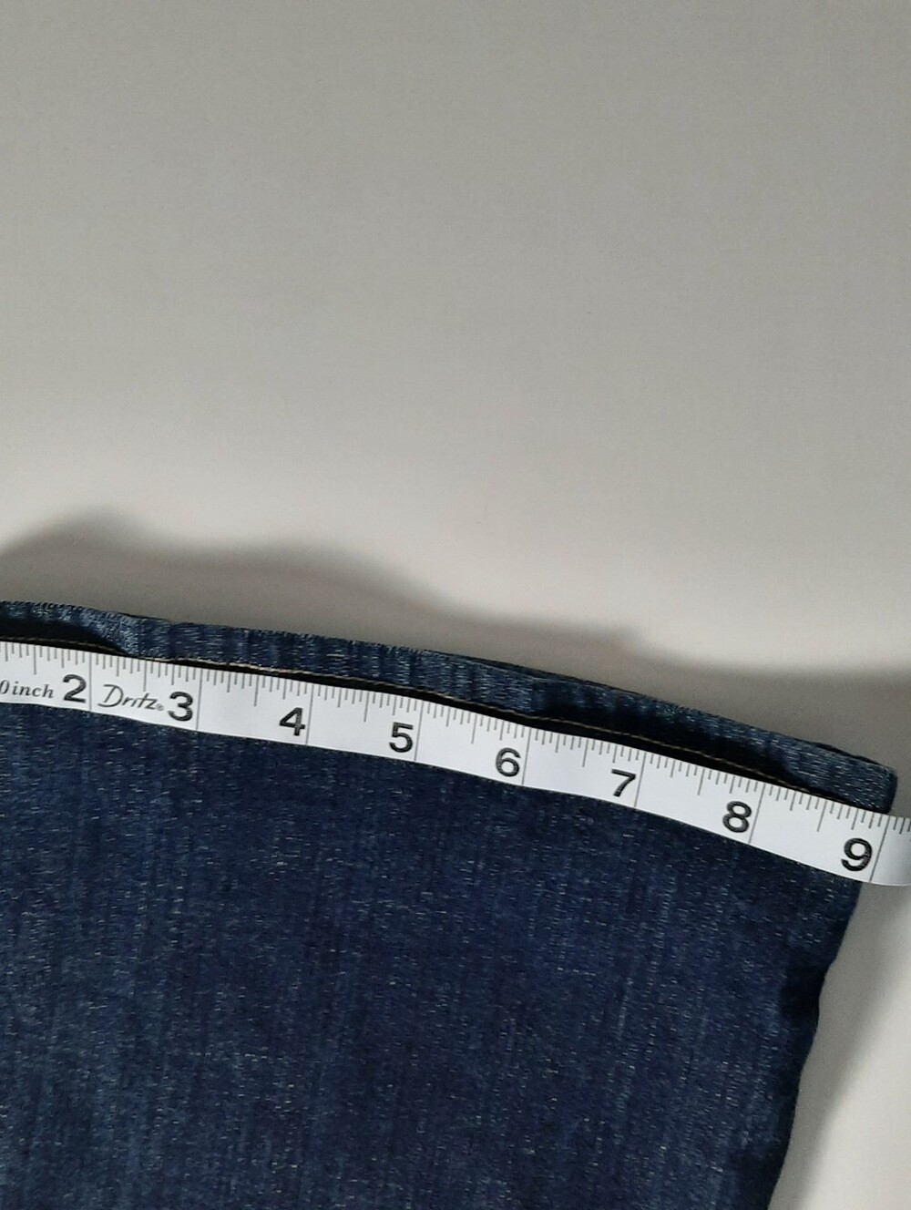 Abercrombie & Fitch Madison Dark Wash Low Rise Blue Jeans Size 6 - Picture 10 of 11